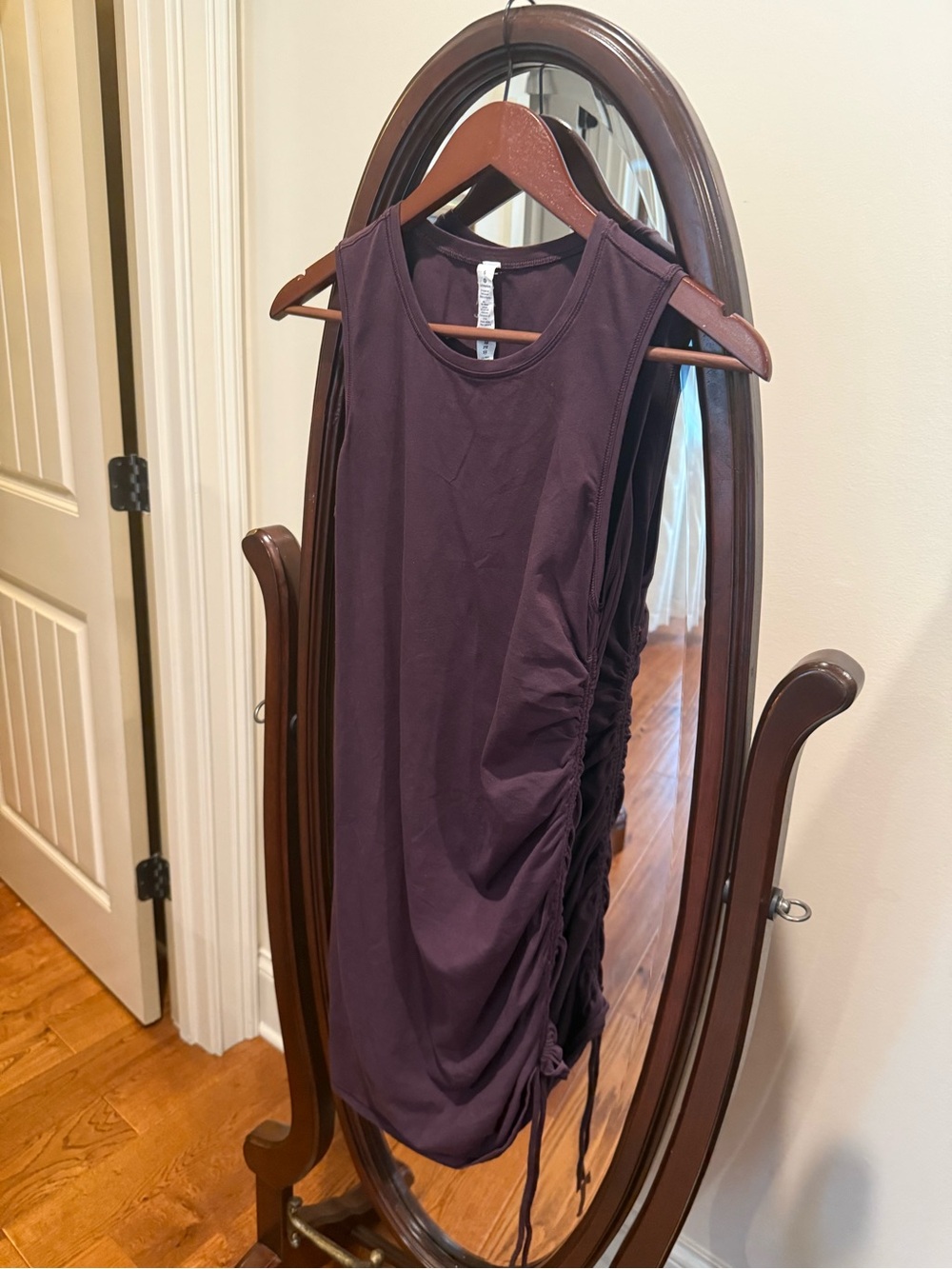 Lululemon Cinch It Dress in Black Cherry, Size 6